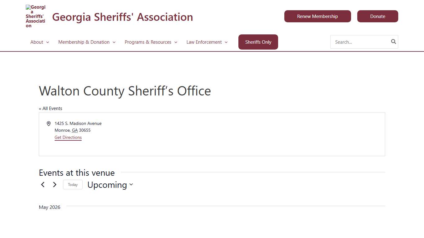 Walton County Sheriff's Office - Georgia Sheriffs' Association